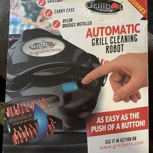 Automatic Grill Cleaning Robot - Black